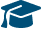 Graduation cap icon